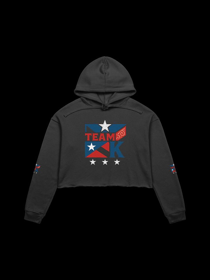 Team K Puerto Rico Crop Hoodie product image (1)