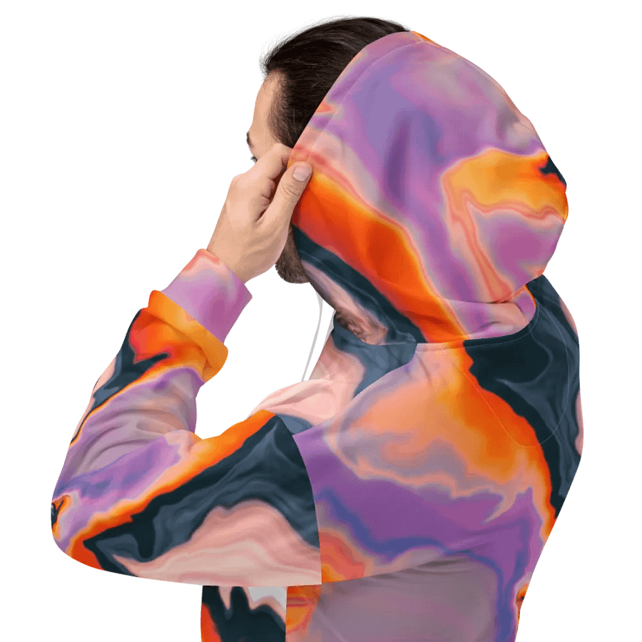 Marbled Dreams Unisex Hoodie product image (5)