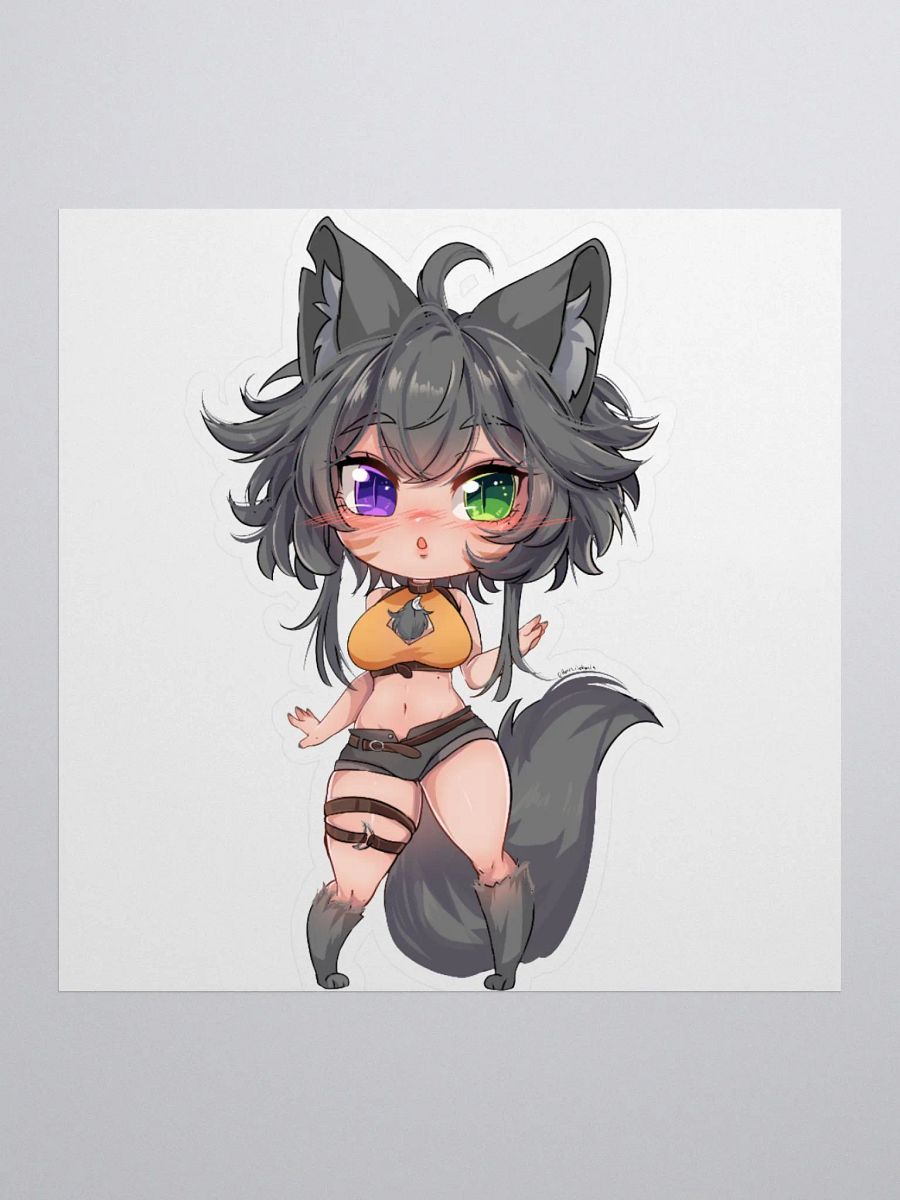WolfcatRisi Thicc Sticker product image (1)