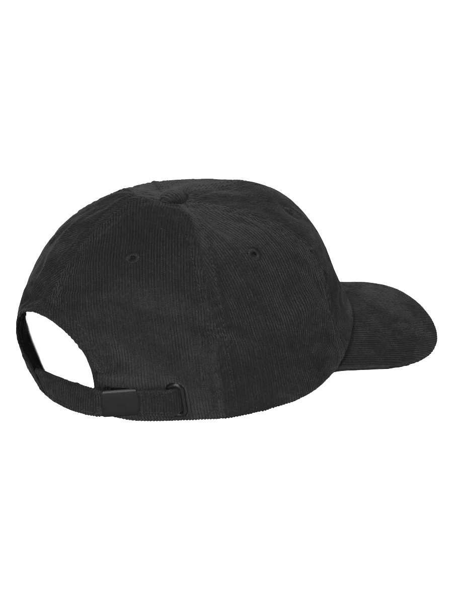 LEAVE ME ALONE Black on Black Tonal Corduroy Dad Hat product image (5)