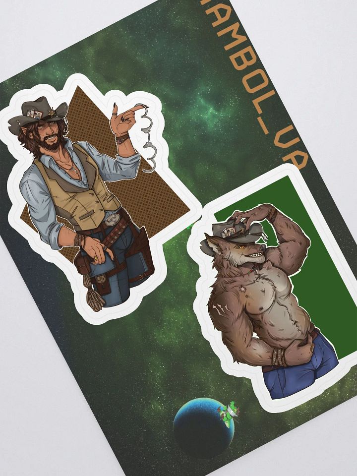 Silas sticker sheet product image (1)