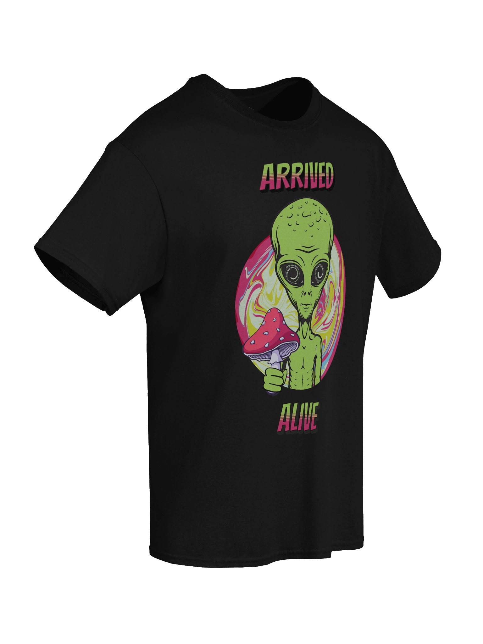 ARRIVED ALIVE ALIEN T-SHIRT product image (89)