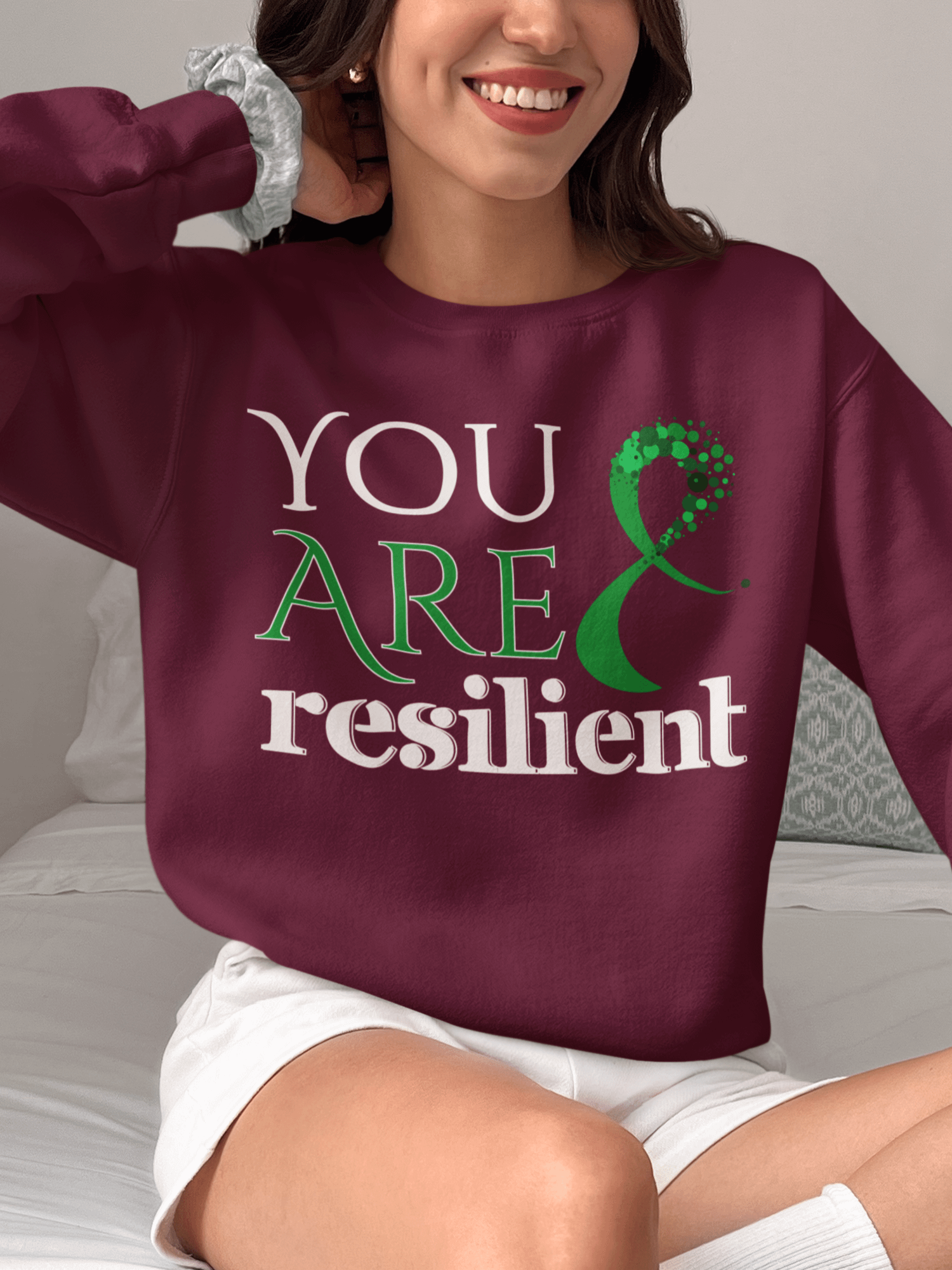 Your Are Resilient Gildan Mental Health Crewneck Sweater product image (1)