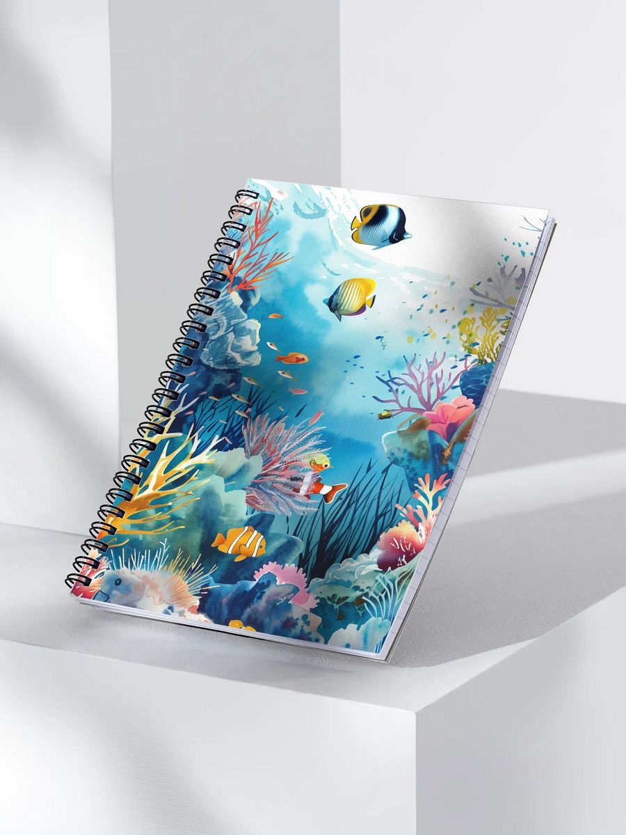 Coral Reef Spiral Notebook product image (3)