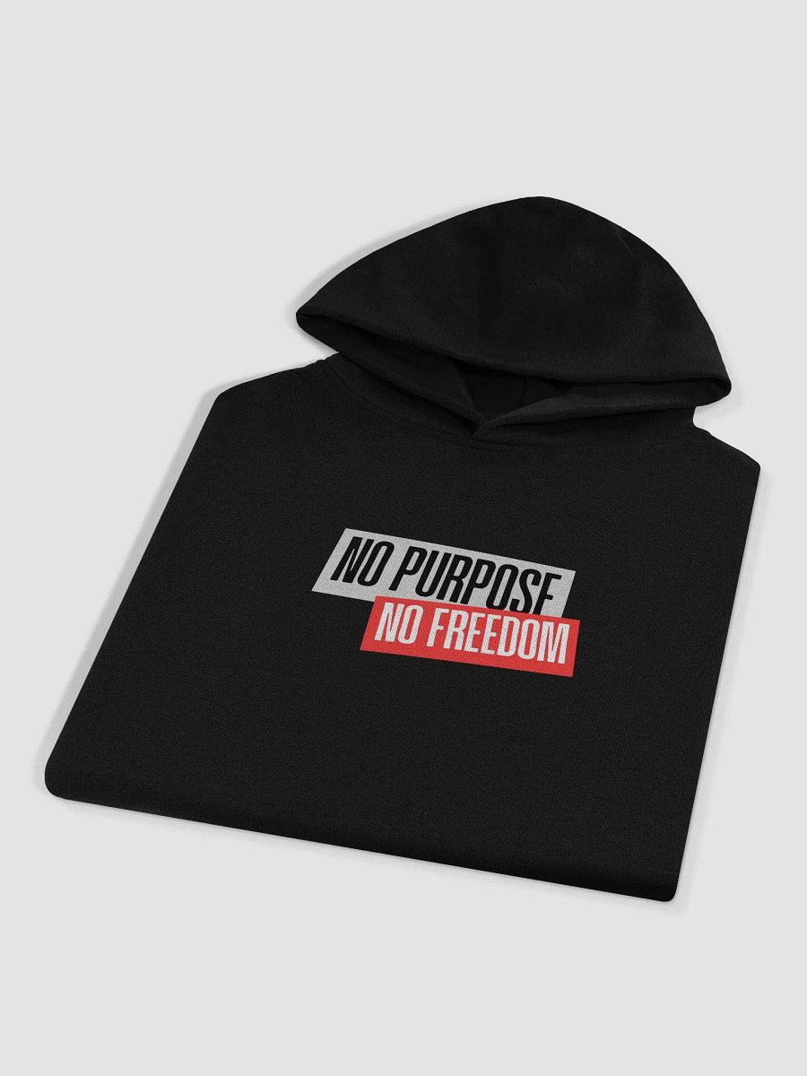 Contrast of Conviction Hoodie | No purpose no freedom product image (4)