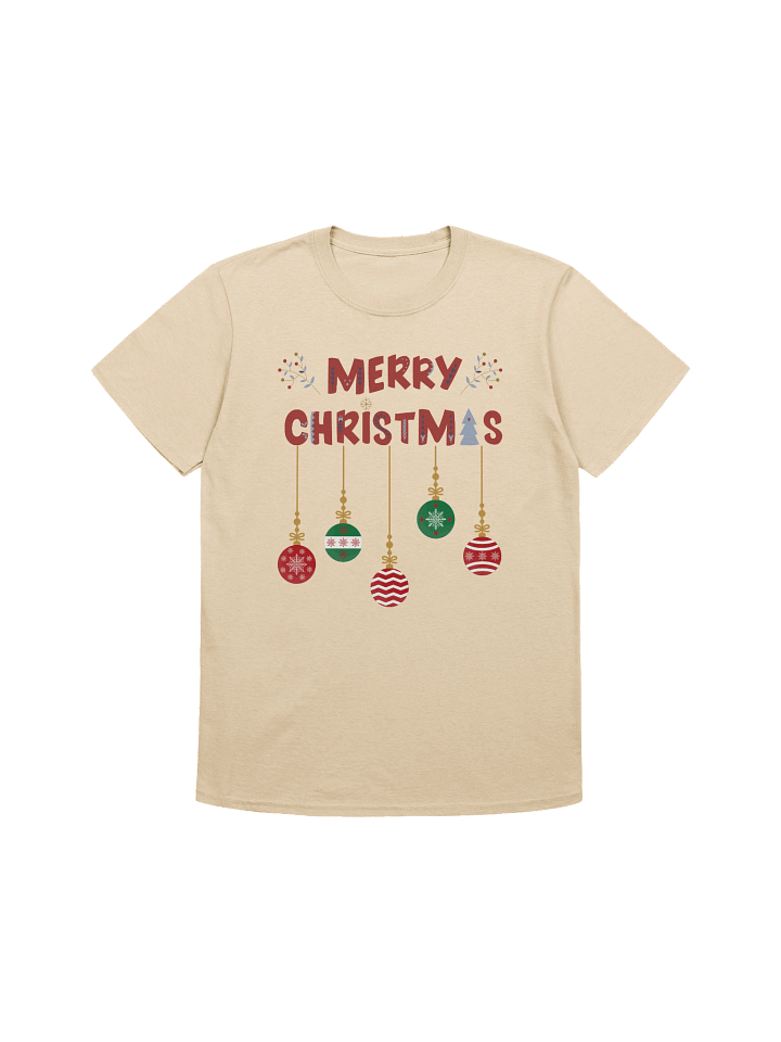 Festive Merry Christmas Ornaments T-Shirt product image (3)