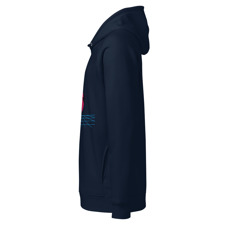 Retro-Futuristic Sunset Hoodie product image (3)