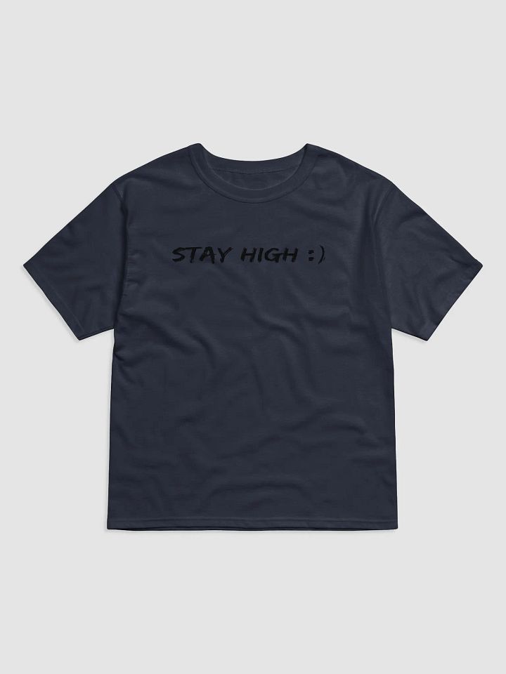 Champion Relaxed Stay High-fit T-Shirt (Black Text) product image (1)