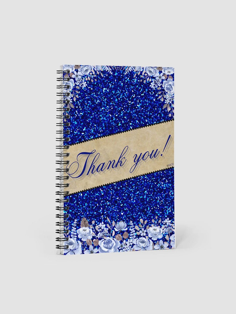 "Midnight Blue Shimmer" Gratitude Journal - Melody and Mural Marketplace Collection product image (1)
