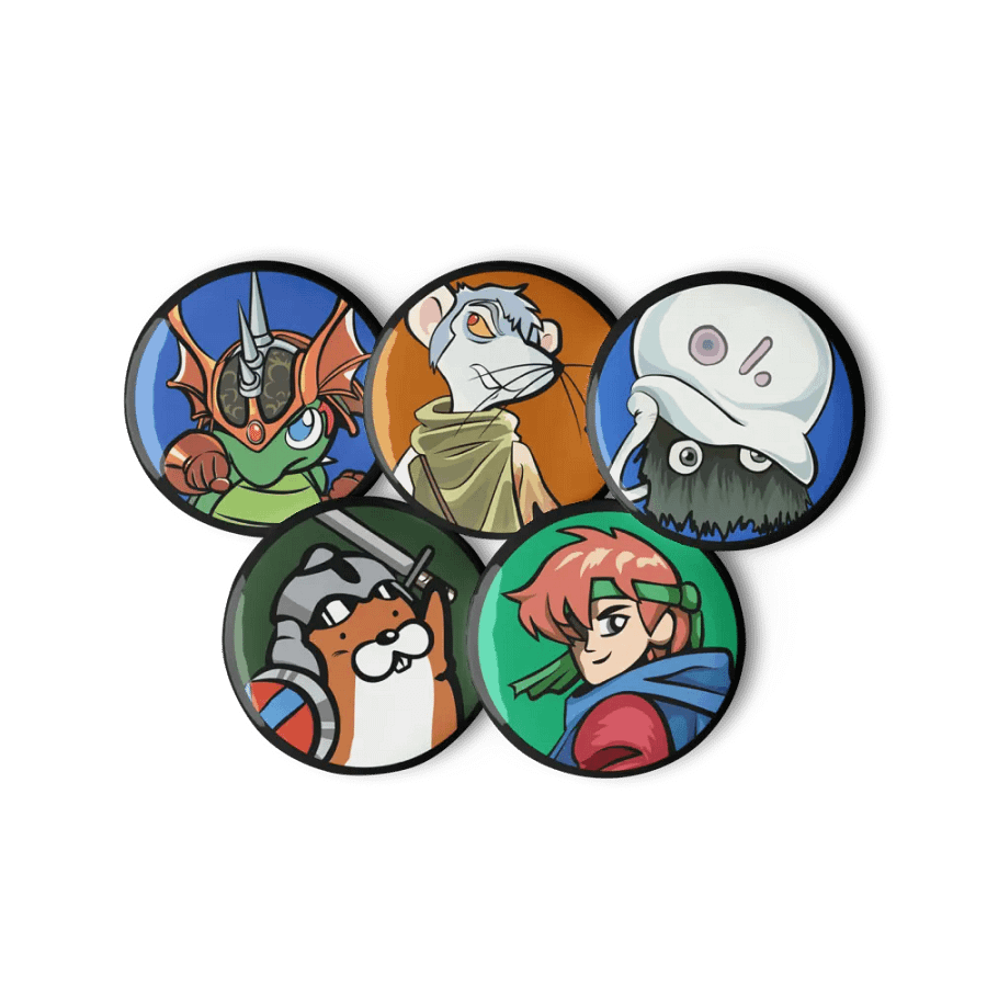 Shining Force & Shining Force 2 Pin Badges product image (3)