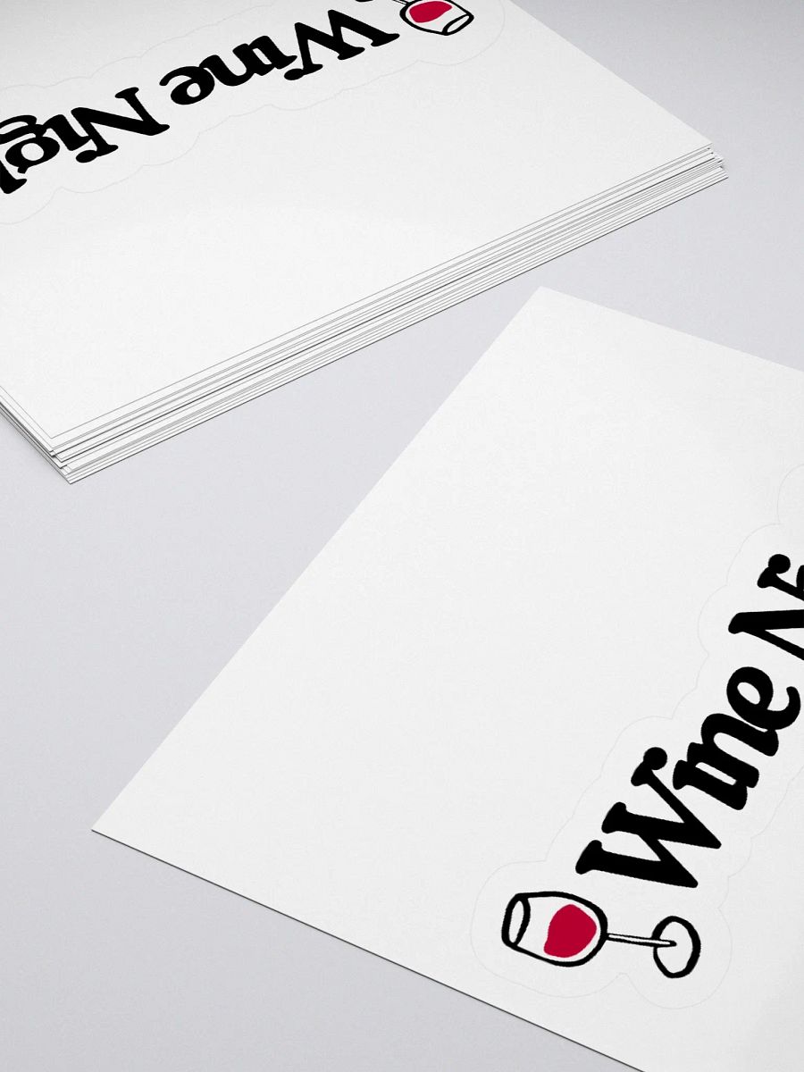 Wine Night Sticker product image (4)