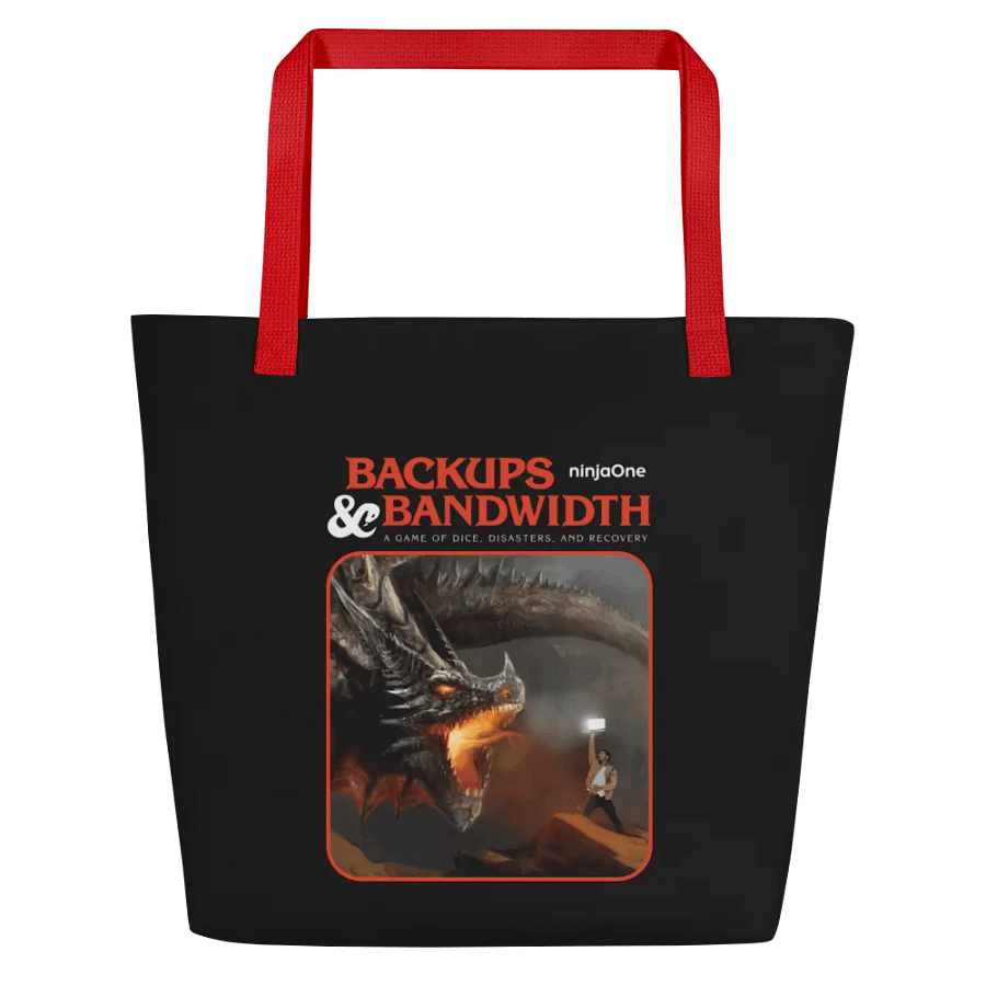NinjaOne Backups & Bandwidth 2023 - Tote Bag product image (10)