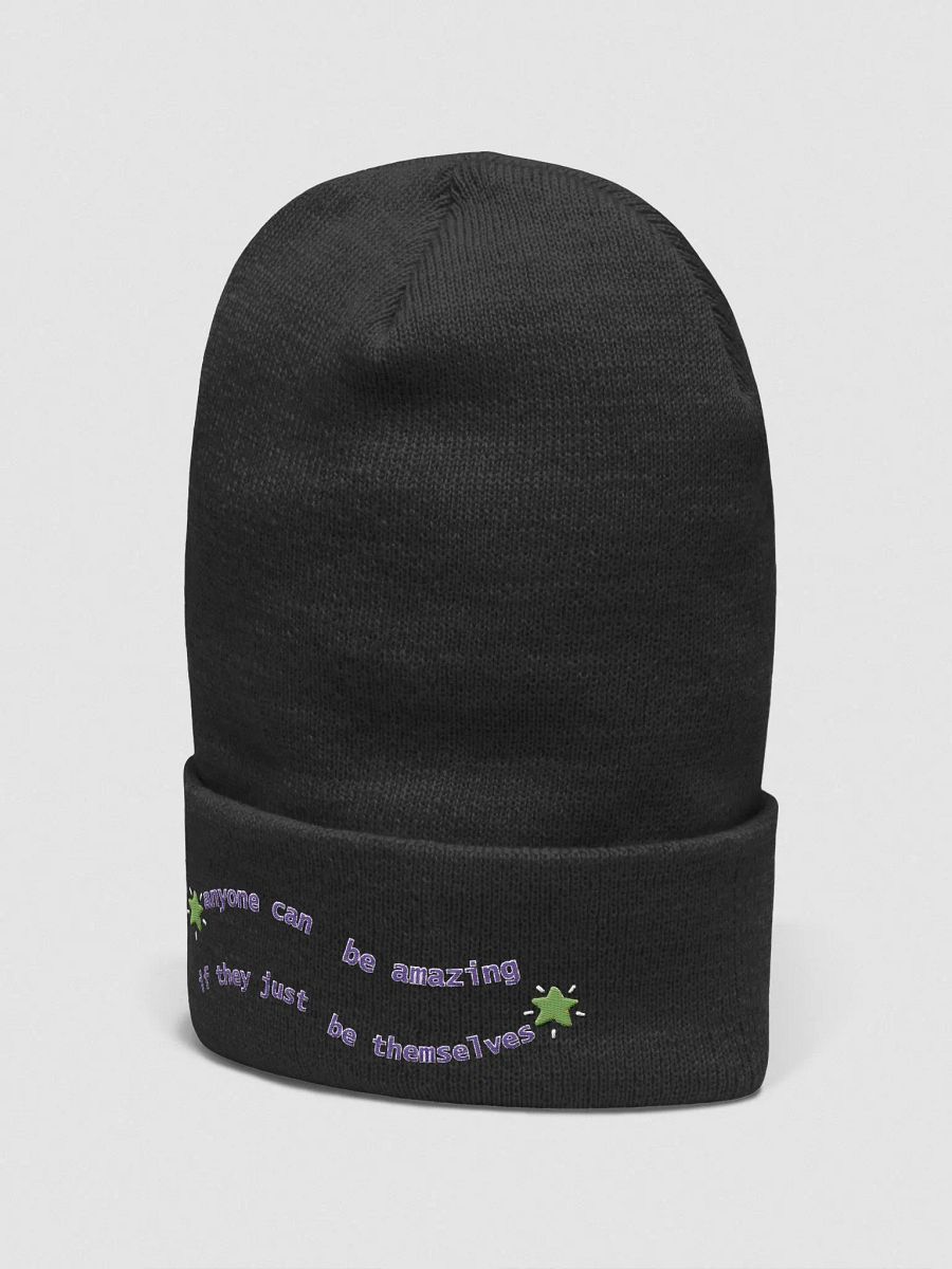 PLUR Kingdom Anyone can be amazing if they just be themselves beanie product image (4)
