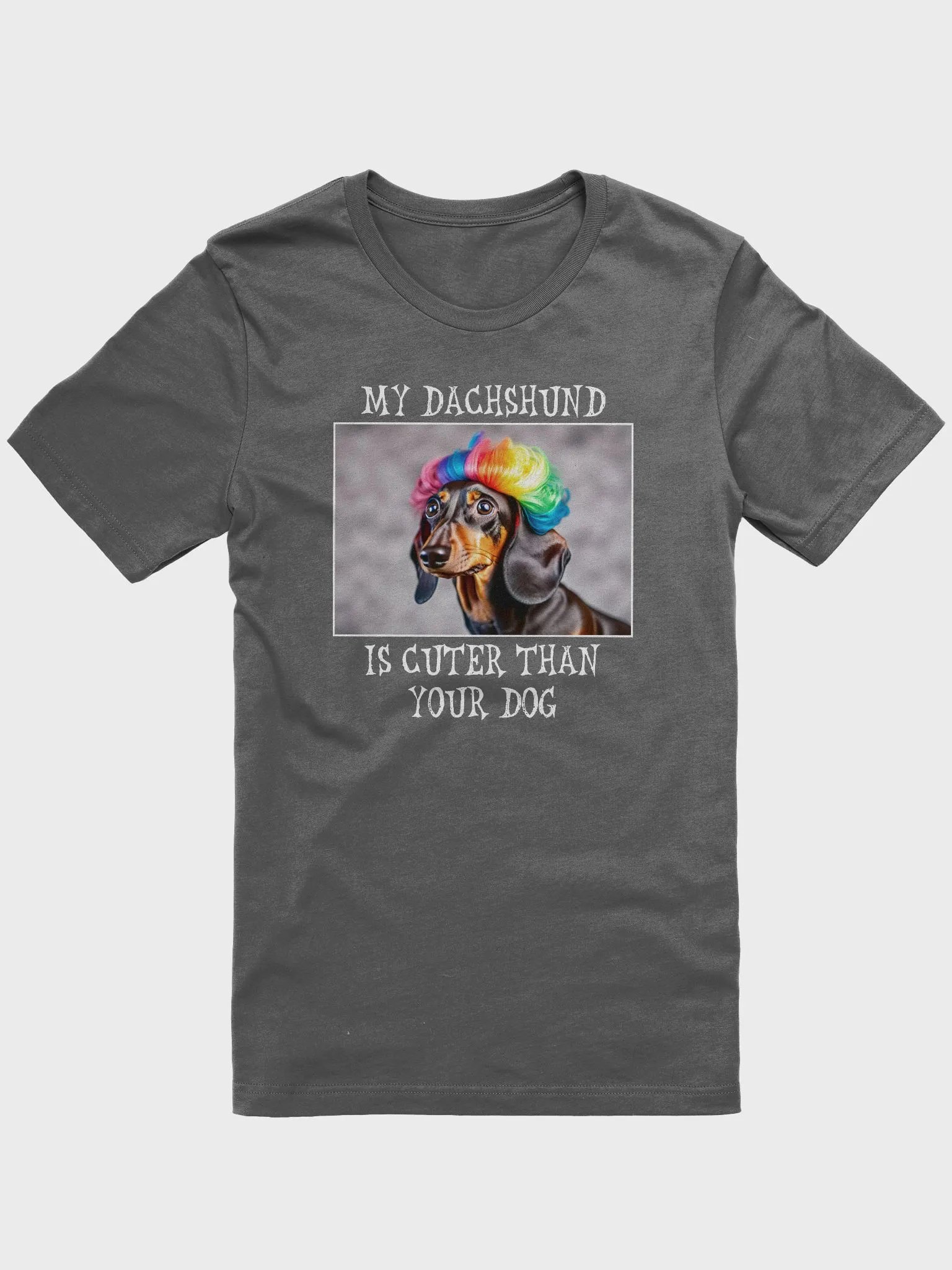 Cute Dachshund Premium T-shirt product image (1)
