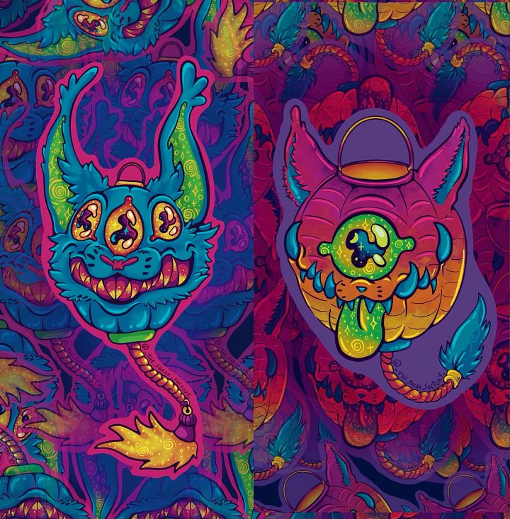 Pink Chōchin'obake Japanese Yokai product image (2)