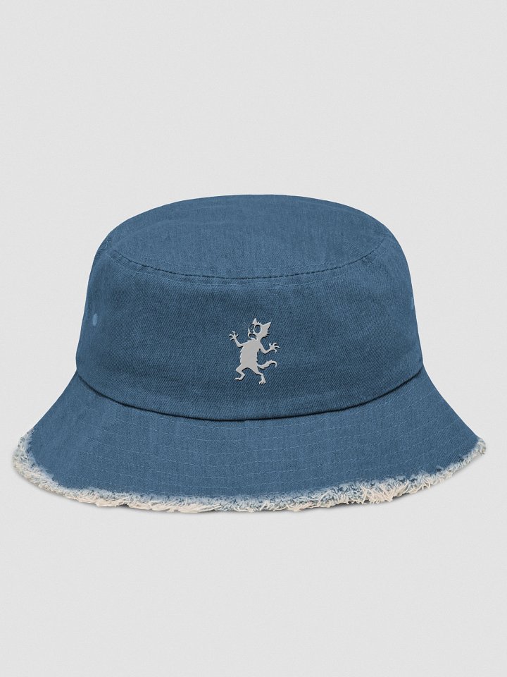 Scaredy Cat Denim Bucket Hat product image (2)