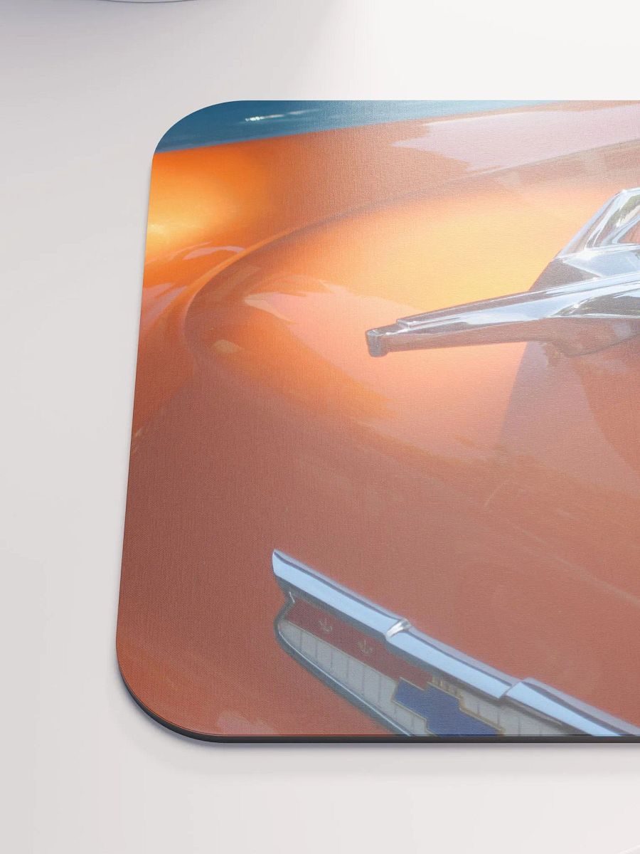 Orange Pop Vintage Car Mouse Pad product image (6)