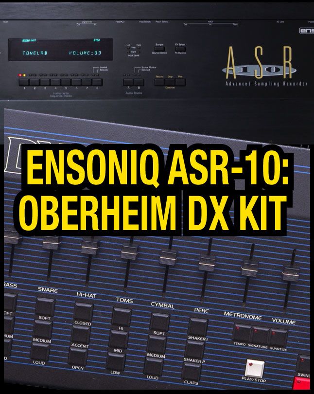 Ensoniq ASR-10: DX Kit product image (1)