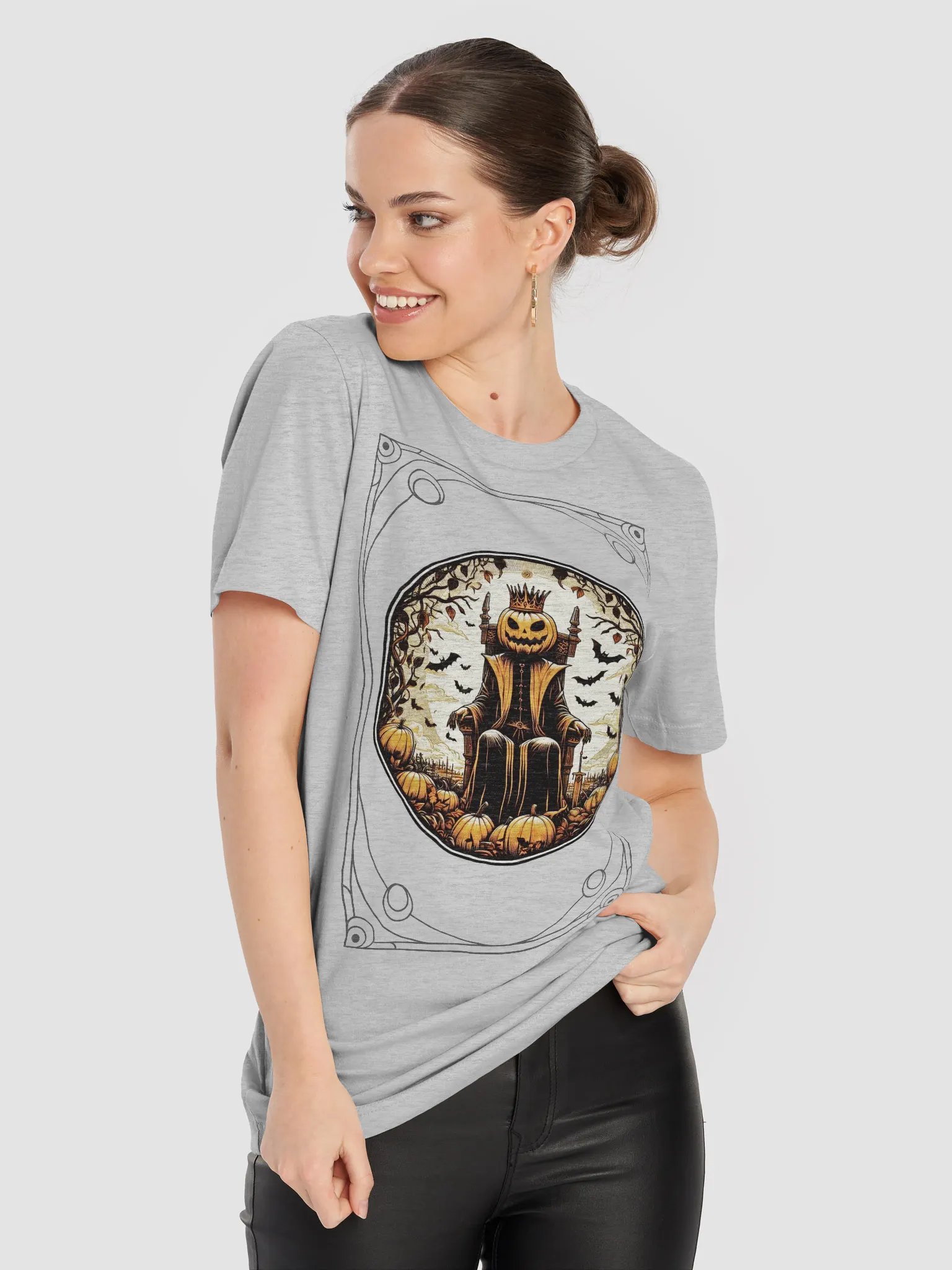 Pumpkin King Throne T-Shirt product image (47)