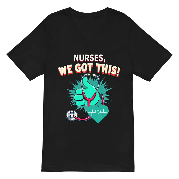 Nurse Pride V-Neck Tee product image (2)