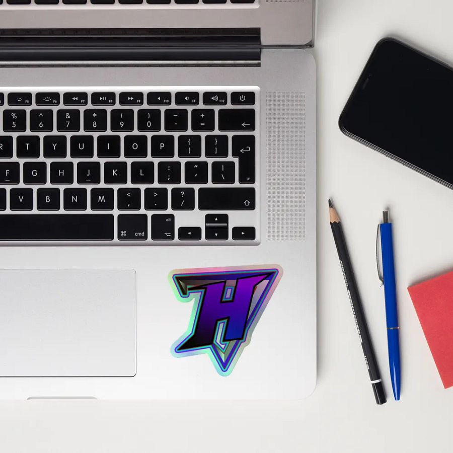 HugotheSumo Logo: Holographic Sticker Sheet product image (12)