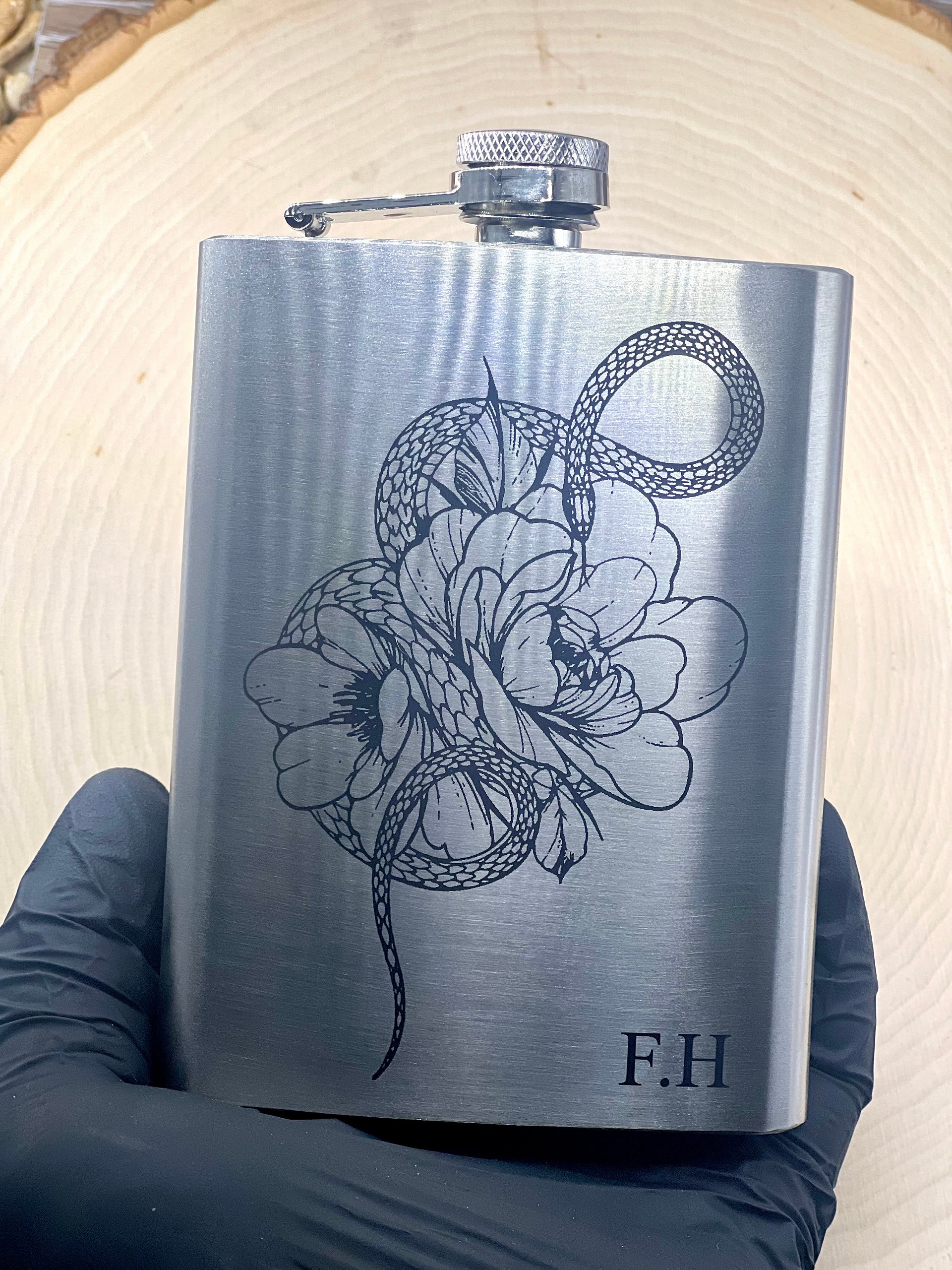 Silver Floral Snake product image (1)