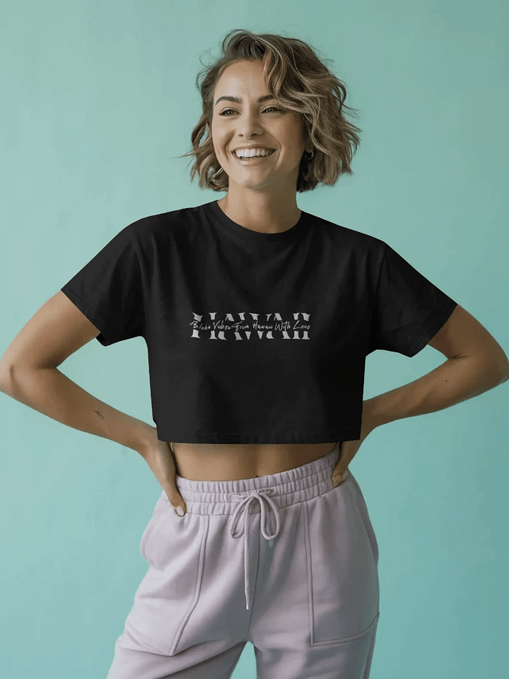 Classic "Hawaiian" Style Crop Top product image (2)