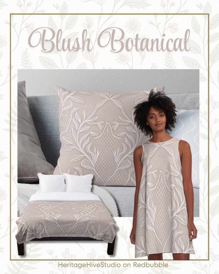 blush lace neutral decor