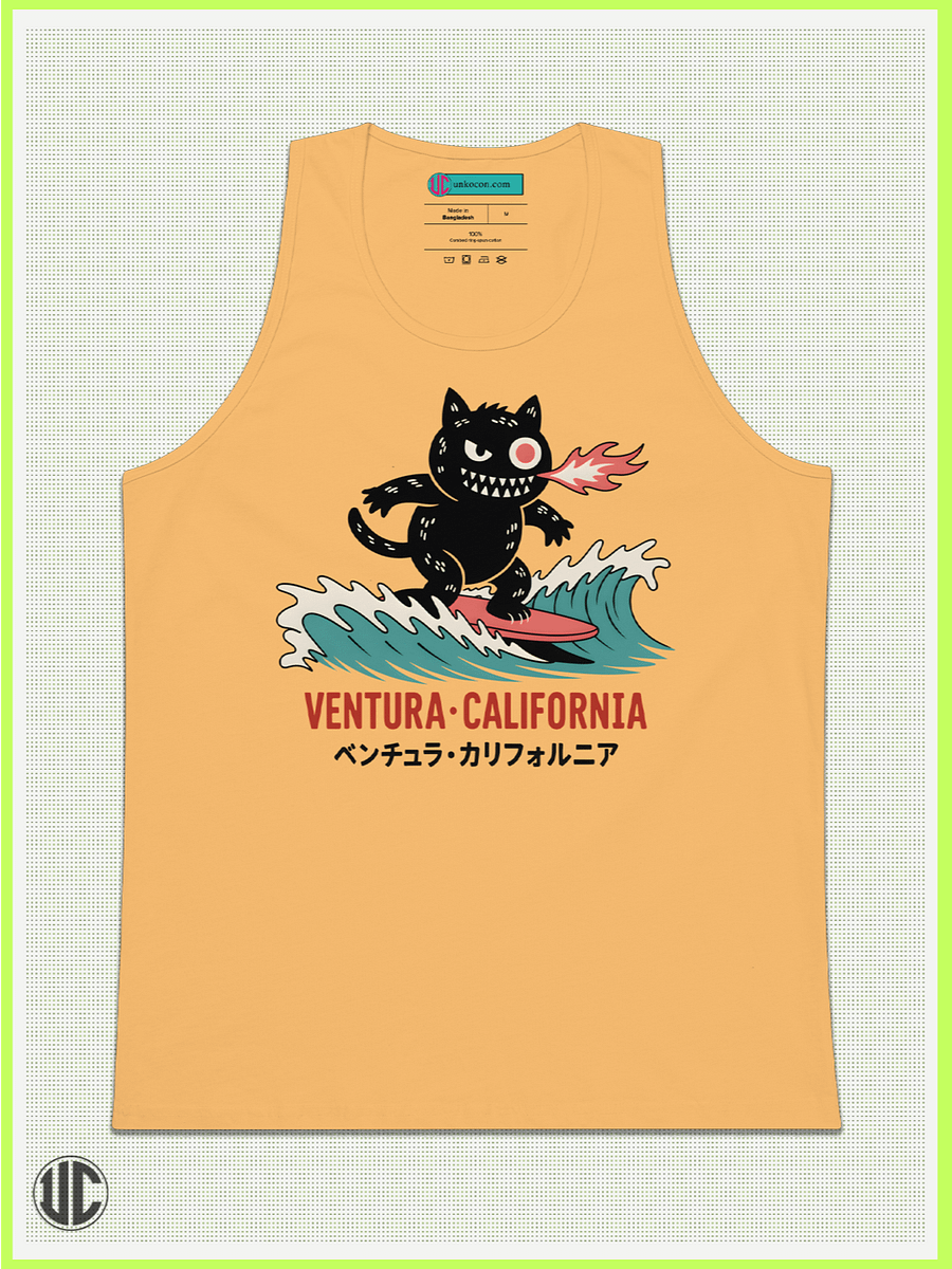 UnkoCon - Ventura CA Men's Surfer Tank Top product image (1)