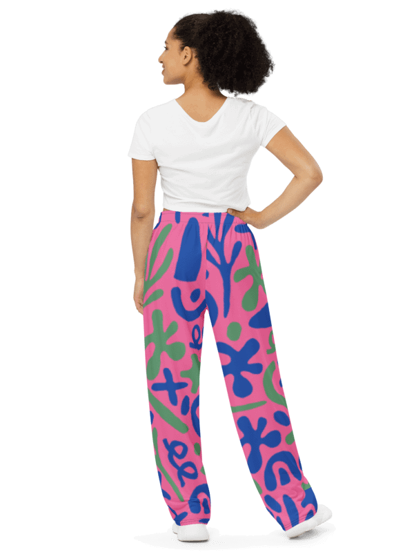 Dreamy Unisex Wide-Leg Pants product image (4)