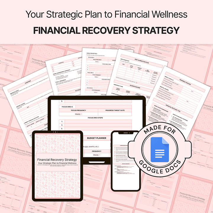 Financial Recovery Strategy - Google Docs product image (1)