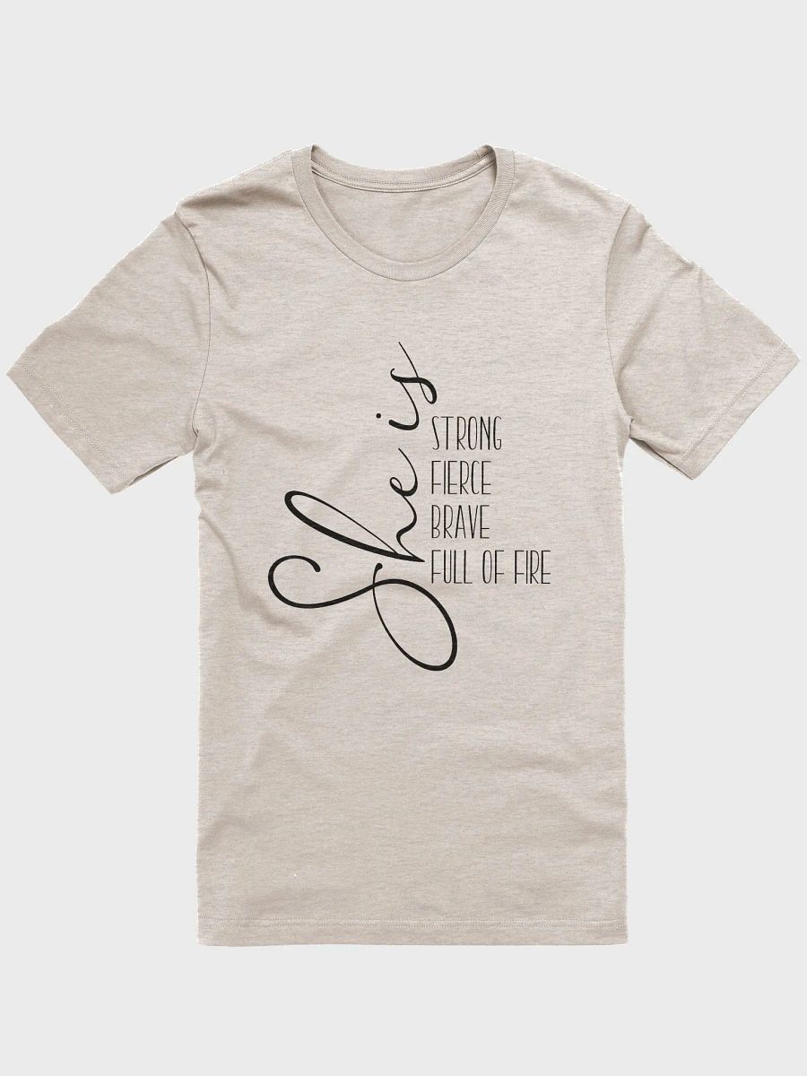 She is Strong Fierce Brave: Supersoft T-Shirt product image (36)