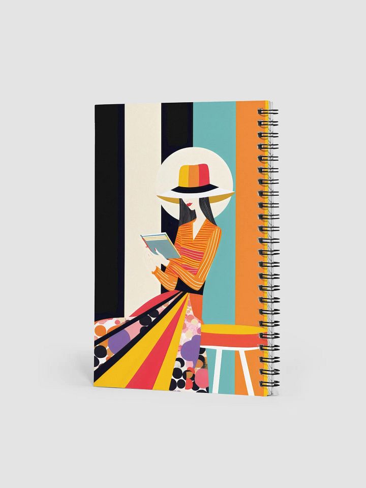Fashionable Reader Spiral Notebook product image (2)