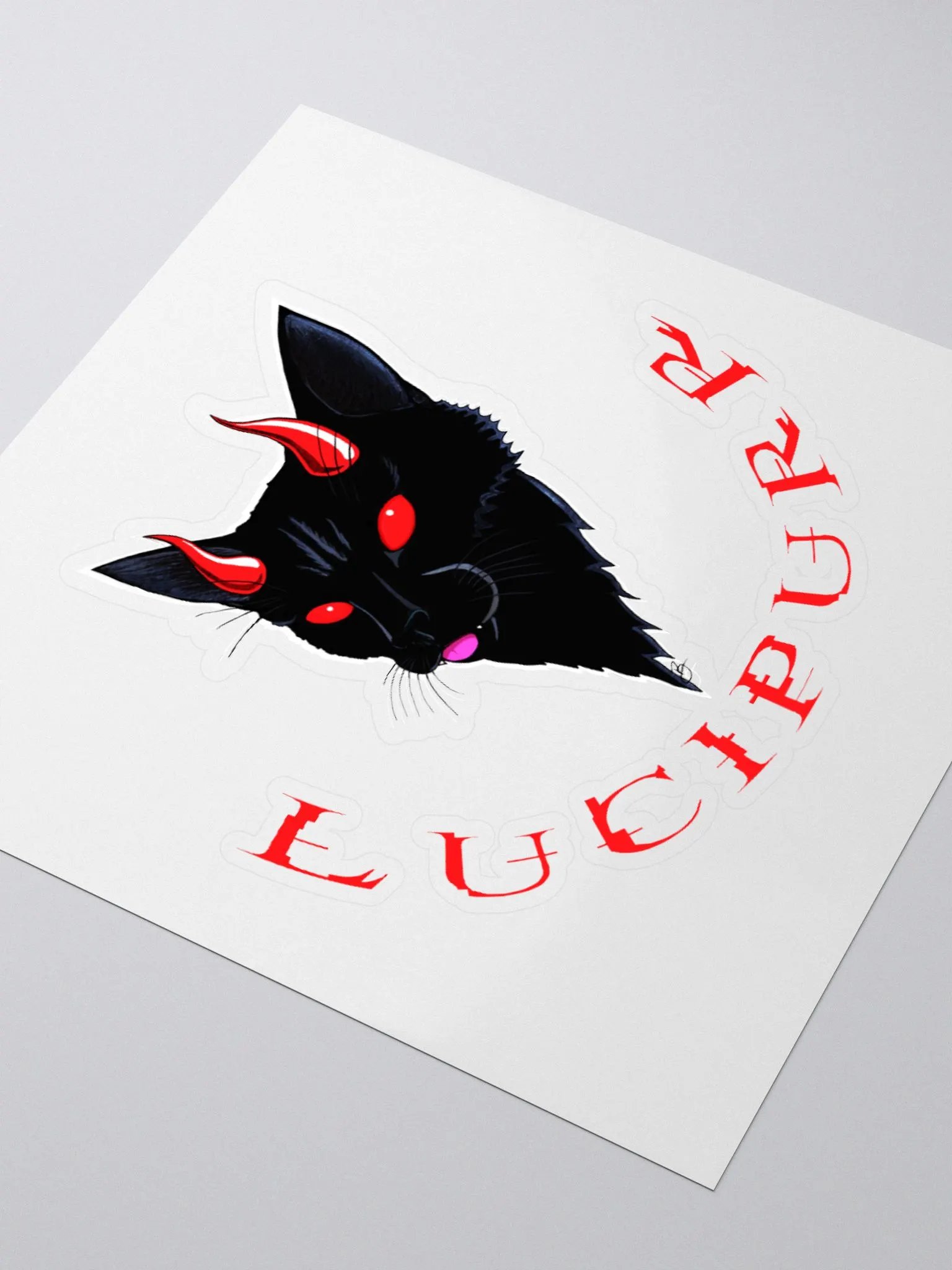 Lucipurr Sticker product image (11)