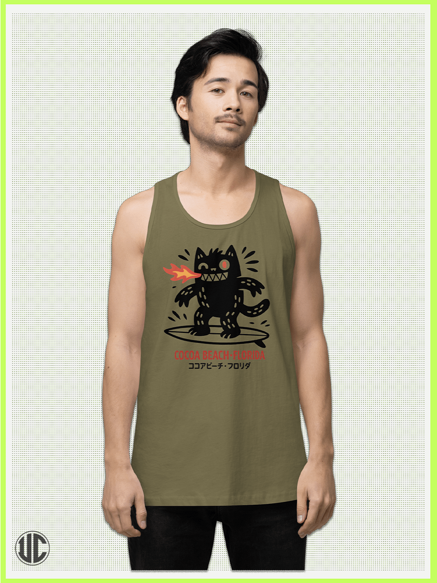 Cocoa Beach Surfer – Men’s Tank Top product image (2)