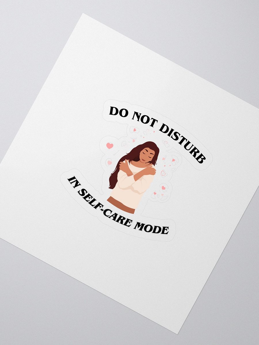 Do Not Disturb: Self-Care Mode Sticker product image (2)