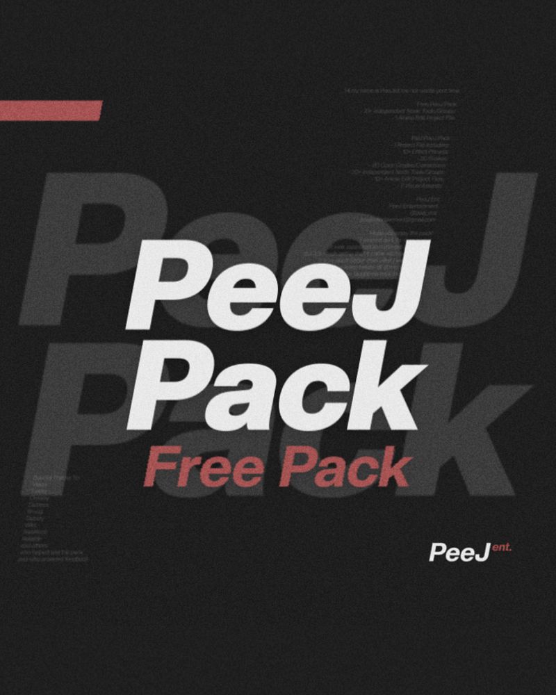 FREE PeeJ Pack for DaVinci Resolve