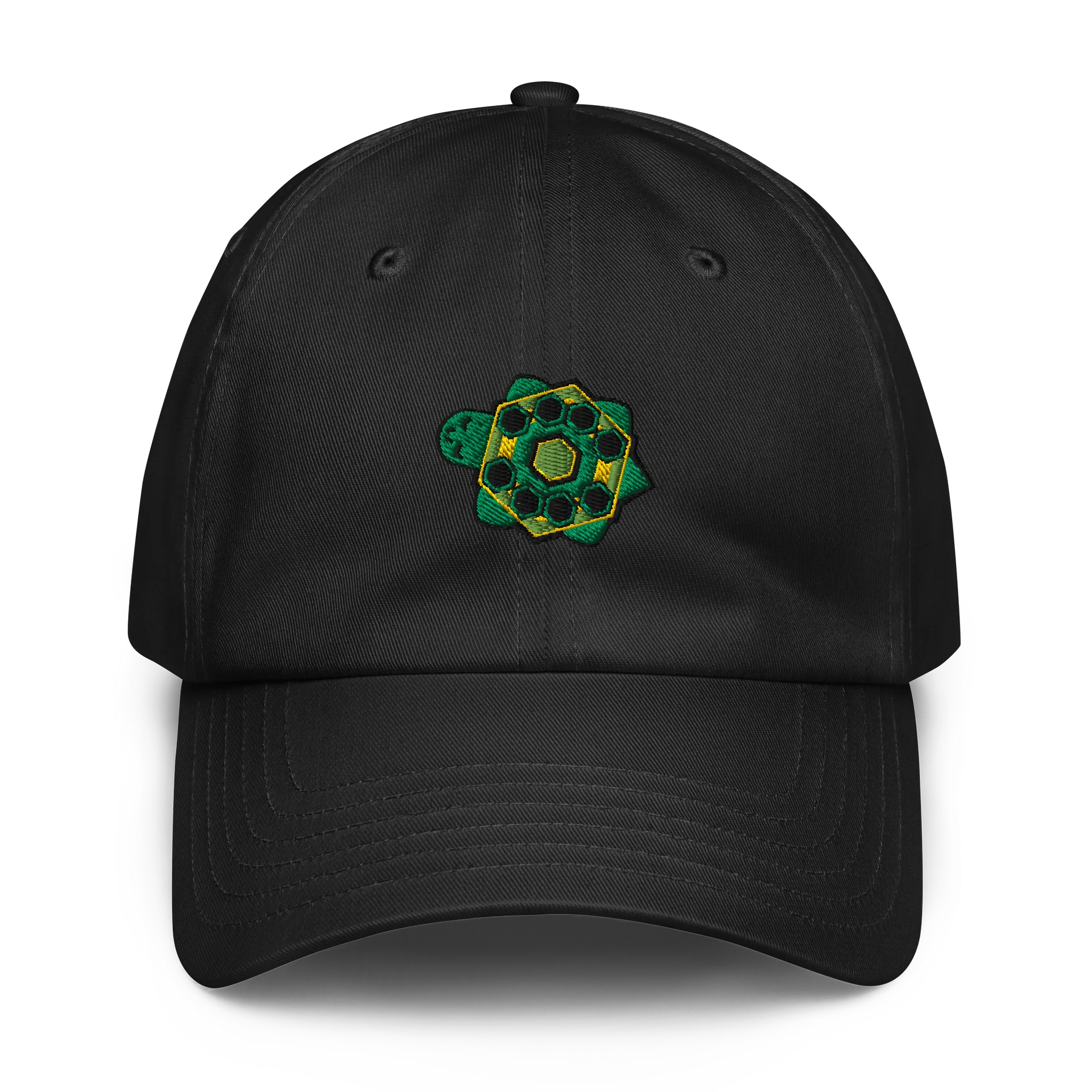 Geometric Turtle Shell Dad Hat product image (1)