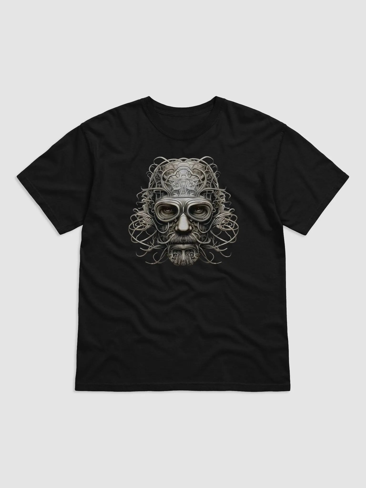Berserk Alien Face T-Shirt - Unleash Your Inner Rebel product image (1)