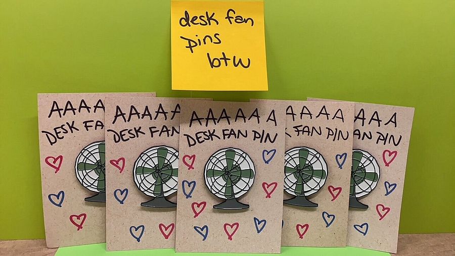 Desk Fan Pin product image (2)