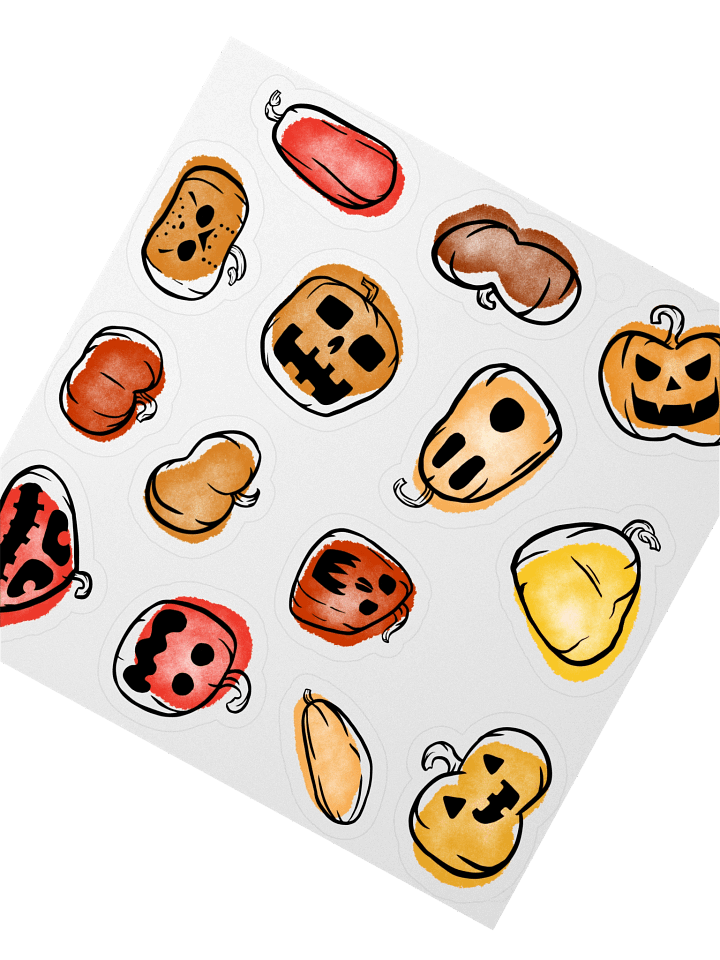Gourdgeous II - Sticker Sheet product image (2)