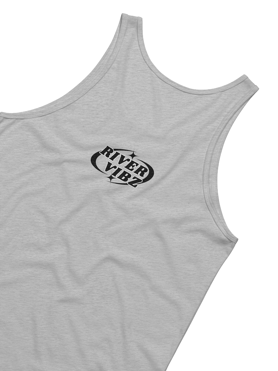 Men's Black Starry River Vibz Logo Tank product image (6)