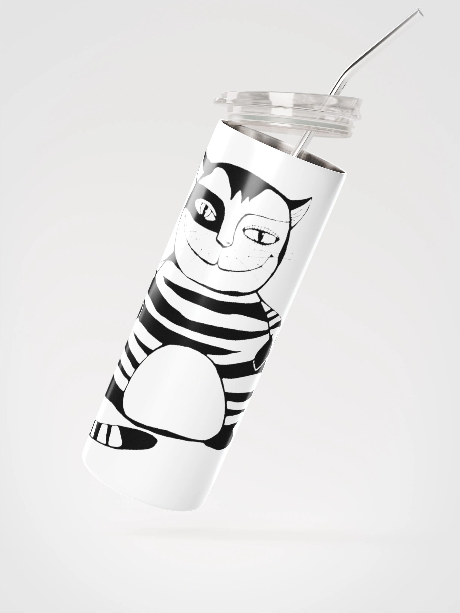 Eco-Friendly Stainless Steel Tumbler with Reusable Straw product image (2)