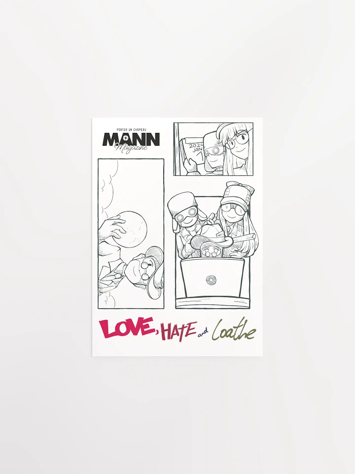 Love, Hate, and Loathe Commemorative Poster product image (3)