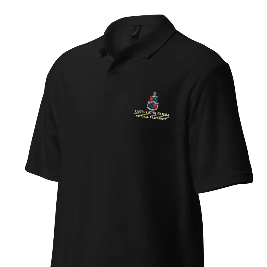 ADG Crest Polo - Black product image (4)