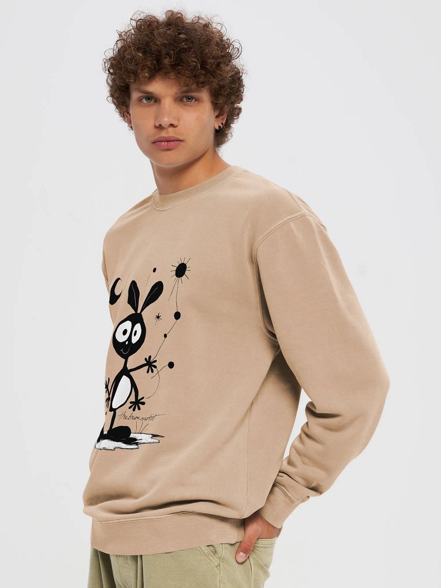 Independent Trading Co. Unisex Midweight Pigment Dyed Sweatshirt product image (2)