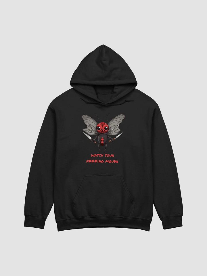 Watch Your Mouth Moth Hoodie product image (1)