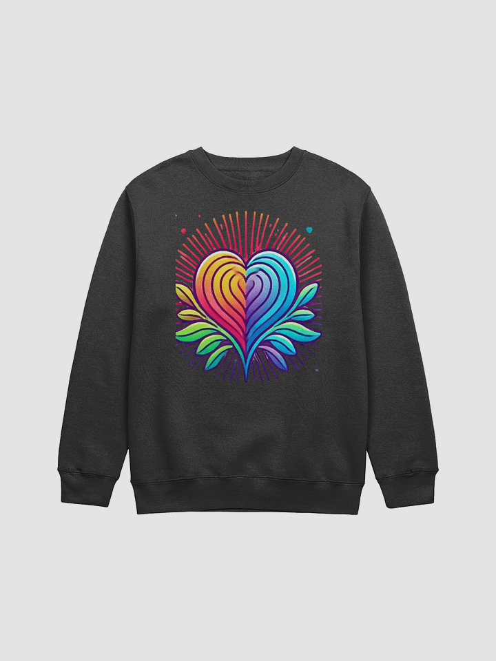 Radiant Heart Two-Tone Crewneck product image (1)
