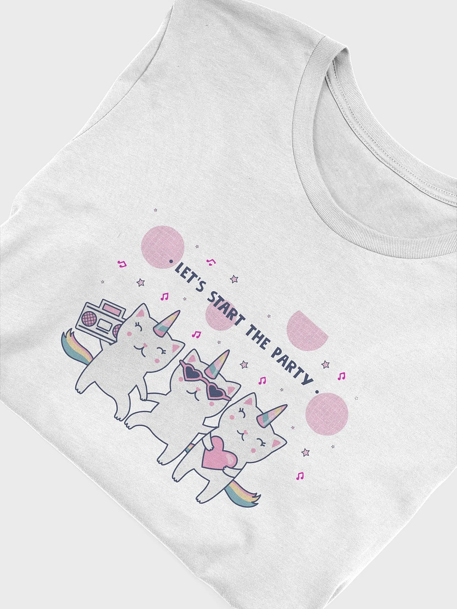 Disco Party Unicorn Cats T-Shirt product image (39)