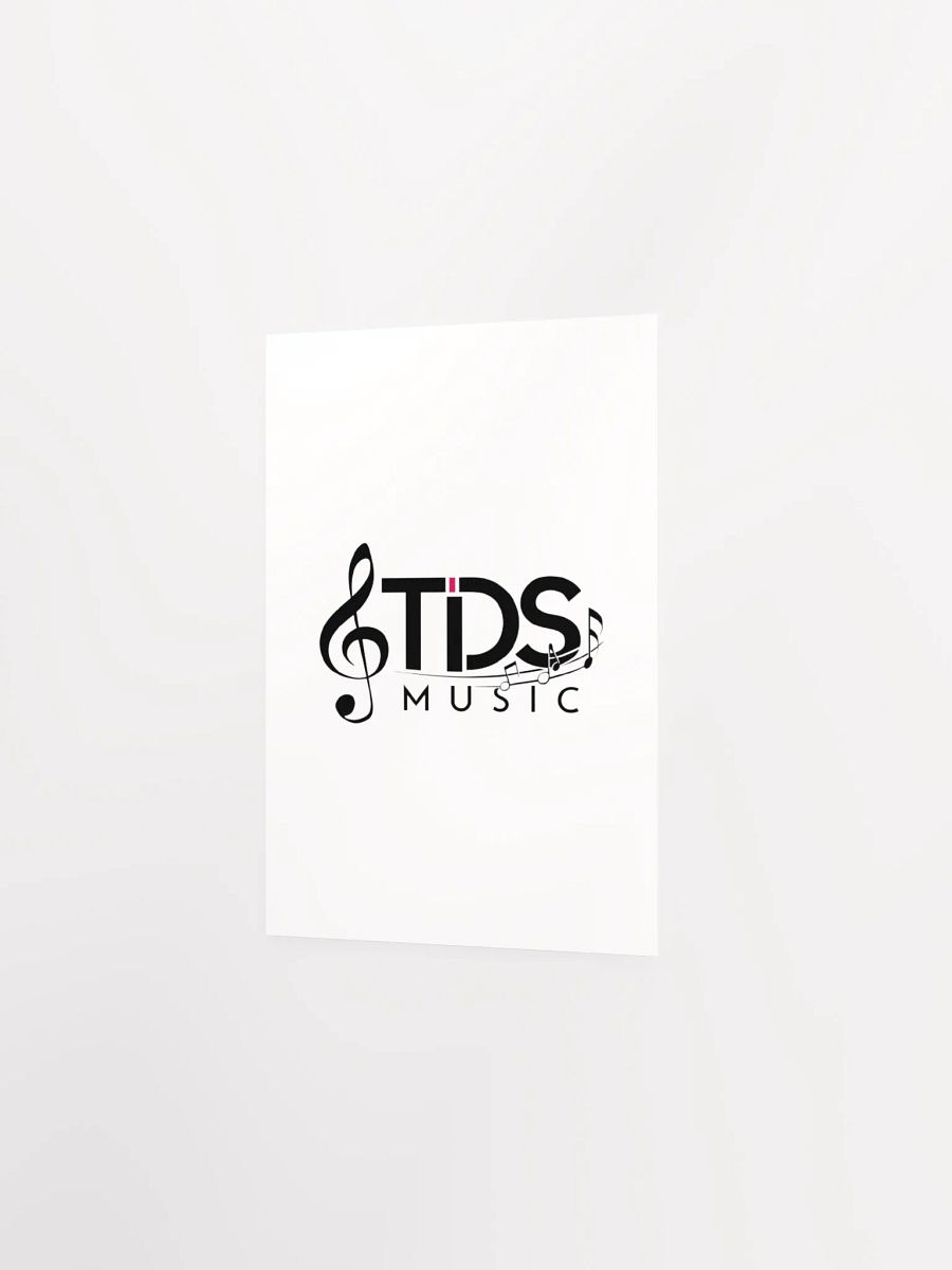 TDS Music Enhanced Matte Paper Poster - Music Themed Art product image (2)